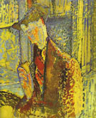 Study for Portrait of Frank Haviland 1914 - Amedeo Modigliani
