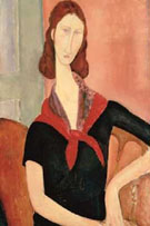 Young Woman with Scarf - Amedeo Modigliani