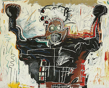 Untitled Boxer - Jean-Michel-Basquiat reproduction oil painting