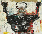 Untitled Boxer - Jean-Michel-Basquiat