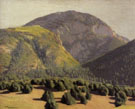 Tree Covered Mountains - Ernest L Blumenschein