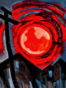 Eye of Fate 1927 - Oscar Bluemner reproduction oil painting