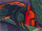 Glowing Night - Oscar Bluemner