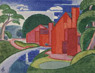 Tars Azlo Flach Soho Fat Mill 1920 - Oscar Bluemner