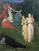 Death and The Maidens - Pierre Puvis de Chavannes