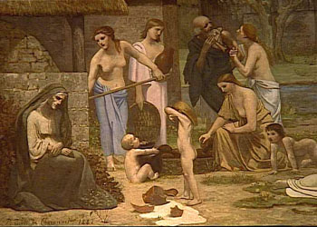 Pro Patria Ludux - Pierre Puvis de Chavannes reproduction oil painting