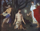 The Beheading of Saint John the Baptist 1869 - Pierre Puvis de Chavannes reproduction oil painting