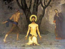 The Beheading of St John The Baptist - Pierre Puvis de Chavannes reproduction oil painting