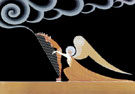 The Angel - Erte reproduction oil painting