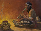 Flute Player 1931 - E Irving Couse reproduction oil painting