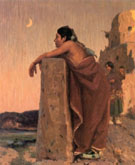 Moonlight Meditation - E Irving Couse