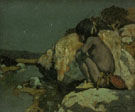 Papoose by Moonlight 1912 - E Irving Couse