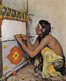 The Weaver - E Irving Couse