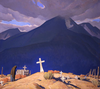 Campo Santo - Maynard Dixon reproduction oil painting