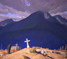 Campo Santo - Maynard Dixon reproduction oil painting