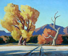 Cottonwood Crossing - Maynard Dixon reproduction oil painting