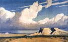 Desert Mesa - Maynard Dixon reproduction oil painting