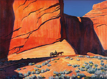 Utah - Maynard Dixon reproduction oil painting