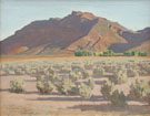 Hills at Indian Springs - Maynard Dixon reproduction oil painting