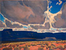Mesas in Shadows 1926 - Maynard Dixon reproduction oil painting