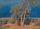 Navajo Riders - Maynard Dixon reproduction oil painting