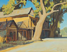 Old China Town September 1937 - Maynard Dixon reproduction oil painting