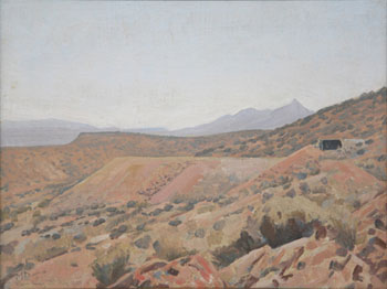 Randsburg - Maynard Dixon reproduction oil painting