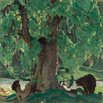 Summer Silhouettec1926 - W Herbert Dunton reproduction oil painting