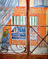 A Pork Butchers Shop Seen from a Window - Vincent van Gogh