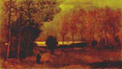 Autumn Landscape at Dusk - Vincent van Gogh