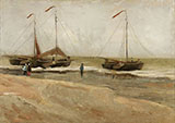 Beach at Scheveningen in Calm Weather - Vincent van Gogh