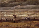 Beach at Scheveningen in Stormy Weather - Vincent van Gogh