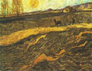 Champ et Laboureur 1889 - Vincent van Gogh reproduction oil painting
