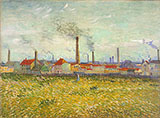 Factories at Asnieres Seen from the Quay de Clichy - Vincent van Gogh