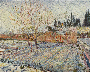 Field on Winter - Vincent van Gogh reproduction oil painting