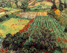 Field with Poppies - Vincent van Gogh reproduction oil painting