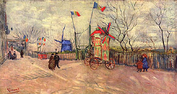 Le Moulin A Poivre - Vincent van Gogh reproduction oil painting