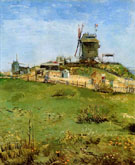 Le Moulin de La Galette A - Vincent van Gogh