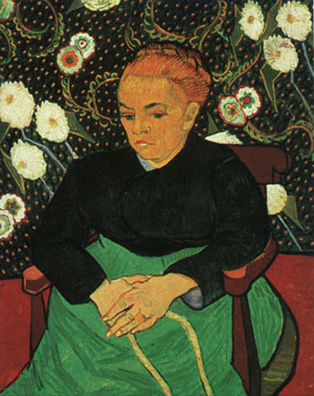 Madame Roulin Rocking the Cradle - Vincent van Gogh reproduction oil painting