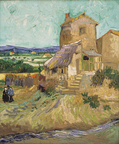The Old Mill 1888 - Vincent van Gogh reproduction oil painting