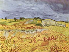 The Plain at Auvers - Vincent van Gogh reproduction oil painting