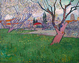 View of Arles with Trees in Blossom - Vincent van Gogh