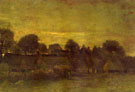 Village at Sunset - Vincent van Gogh