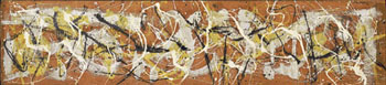 Number 7 1950 - Jackson Pollock reproduction oil painting