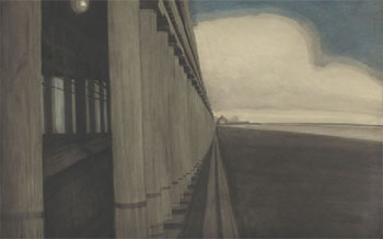 Galeries Royales dOstende - Leon Spilliaert reproduction oil painting