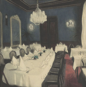 Salle de Tables Dhotes - Leon Spilliaert reproduction oil painting