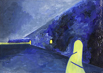 The Sea Wall Kursaal - Leon Spilliaert reproduction oil painting