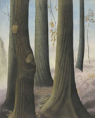 Troncs de Hetres - Leon Spilliaert reproduction oil painting