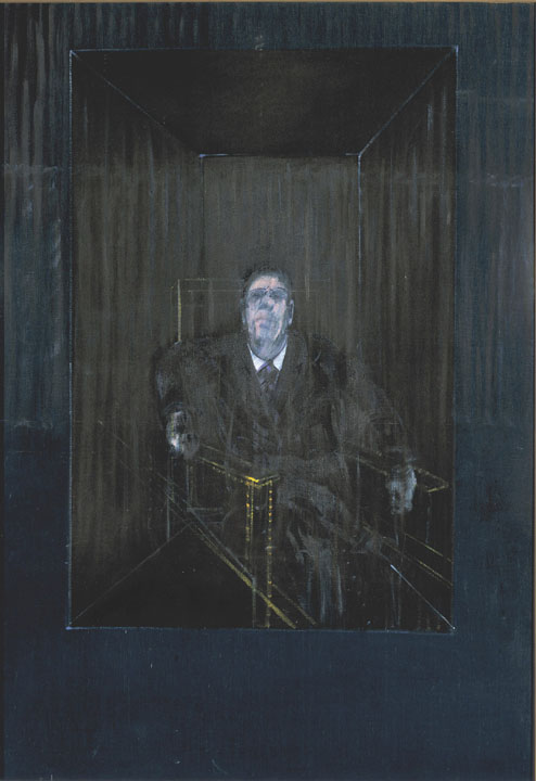 Study for  Portrait - Blue - Francis Bacon reproduction oil painting