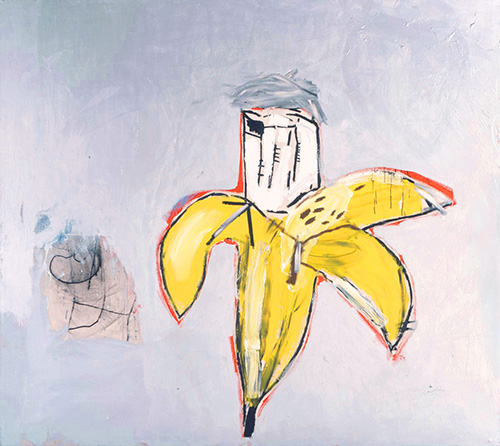 Brown Spots 1984 - Jean-Michel-Basquiat reproduction oil painting